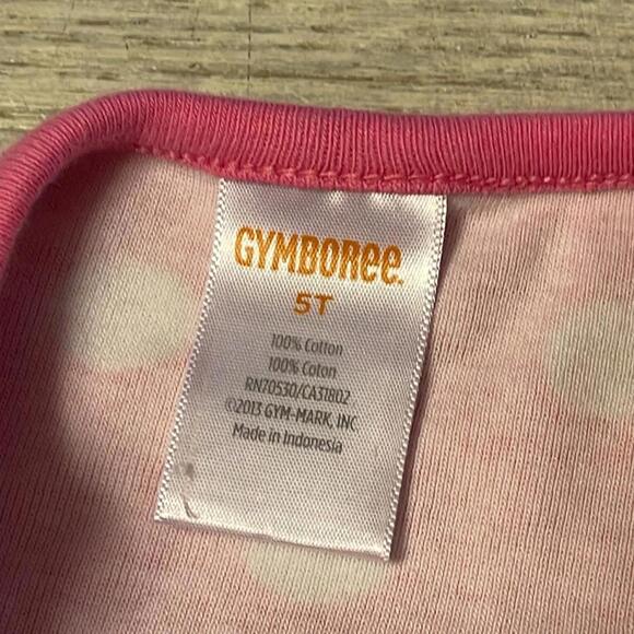 Gymboree Pink Polka Dot Bubble Dress Size 5T - Picture 4 of 4